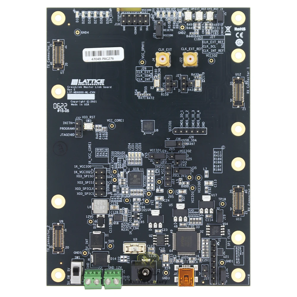 FOR Lattice LIF-MD6000-ML-EVN CrossLink Master Link FPGA Board 81-Ball csfBGA MIPI D-PHY FTDI USB SMA IO LIF-MD6000-ML-EVM Promo