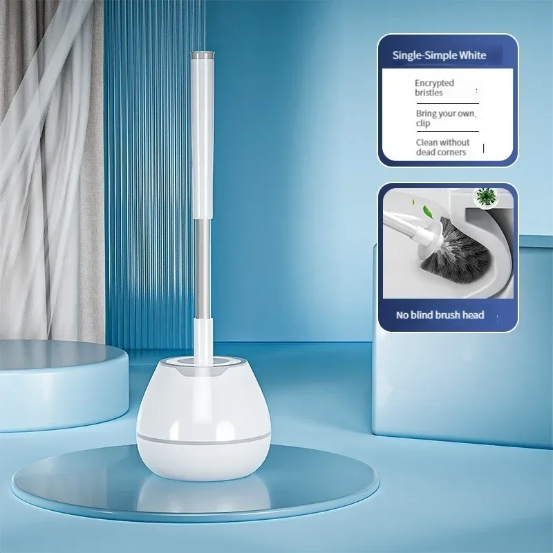 เครื่องใช้ในบ้าน ชุดแปรงขัดห้องน้ํา ห้องน้ํา ไม่มีมุมตาย แปรงทําความสะอาดในครัวเรือนด้ามยาว ผมนุ่ม แปรงขัดห้องน้ํา Magic To