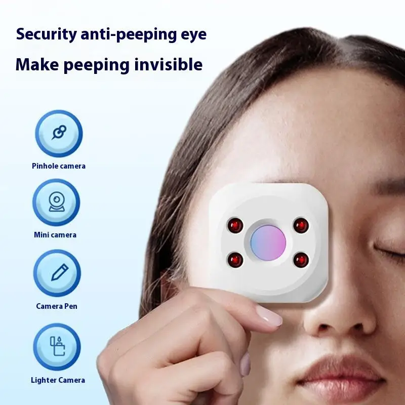 

1 Set Anti-Peeping Security Protection Candid Detector Camera Detector For Hidden Camera Portable Pinhole Lens Detect Gadget