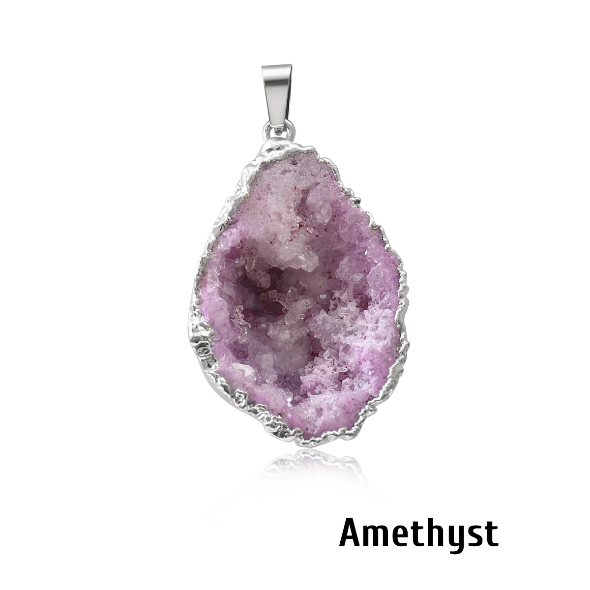 Natural Stone Pendant Irregular Rough Quartz Crystal Energy Charms For Jewery Making Earrings Necklace DIY Accessories