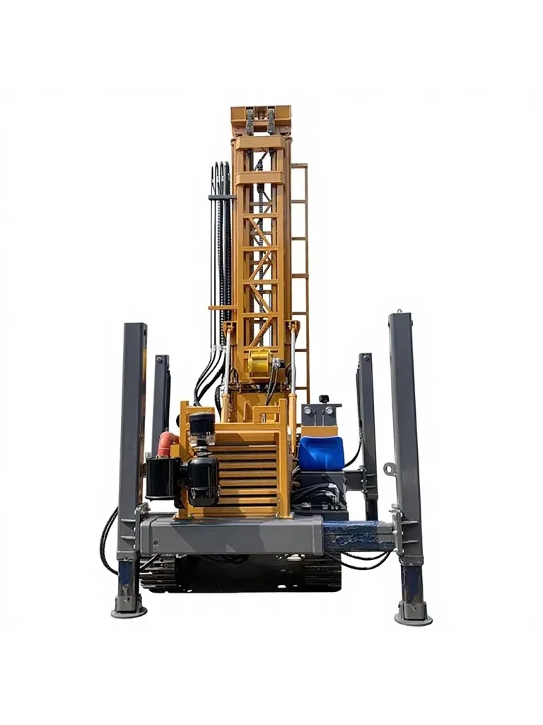 Crawler Mounted Water Well Drilling Rig Machine Portable Hydraulic Drilling Equipment For Sale