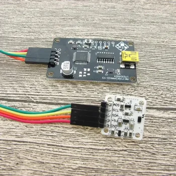 USB Serial Port Display LX Value Sensor BH1750 Light Intensity Detection Module PC Display