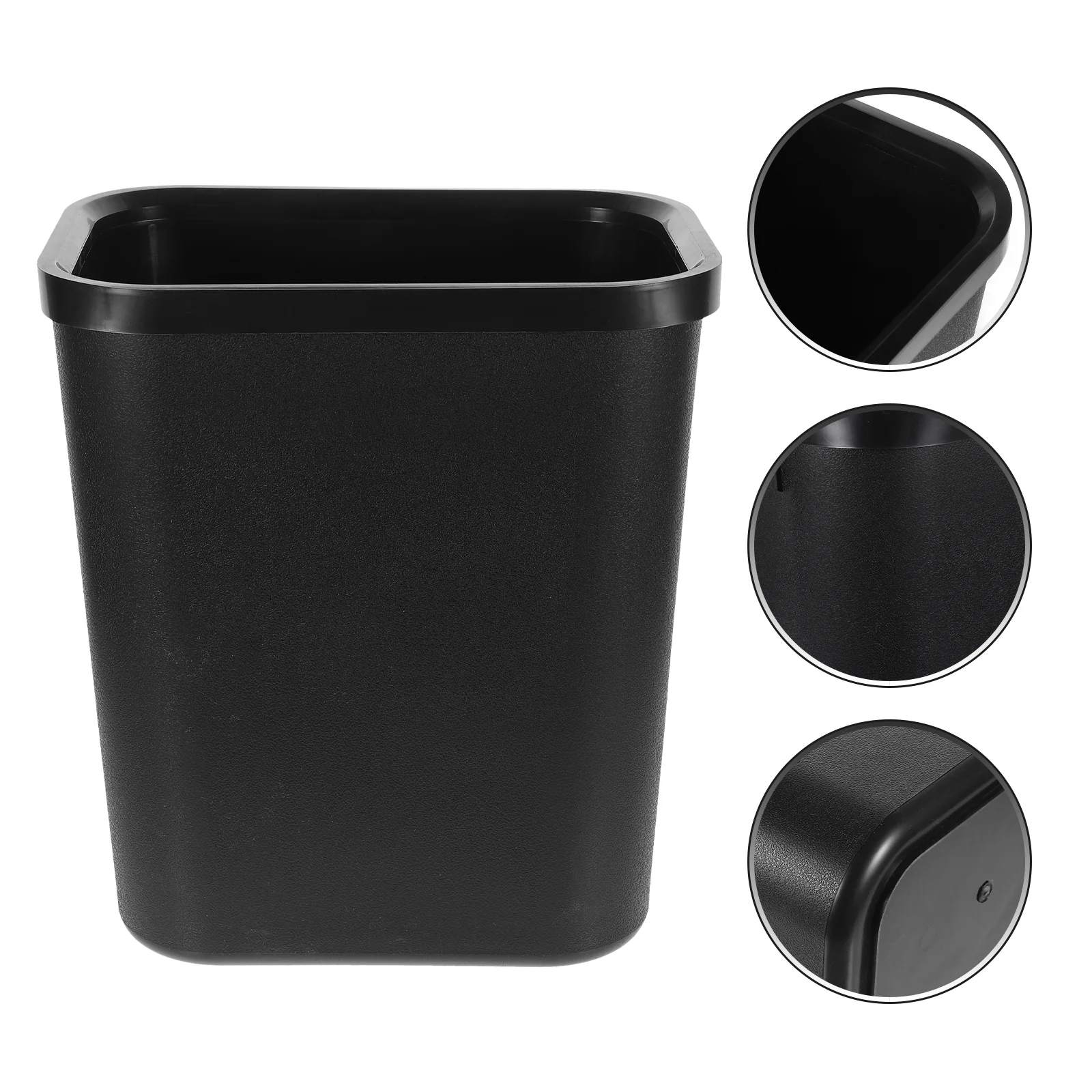 

Basura Garbage Can Basket Cans Trash Bin Plastic Bins for Home Office Trashcans