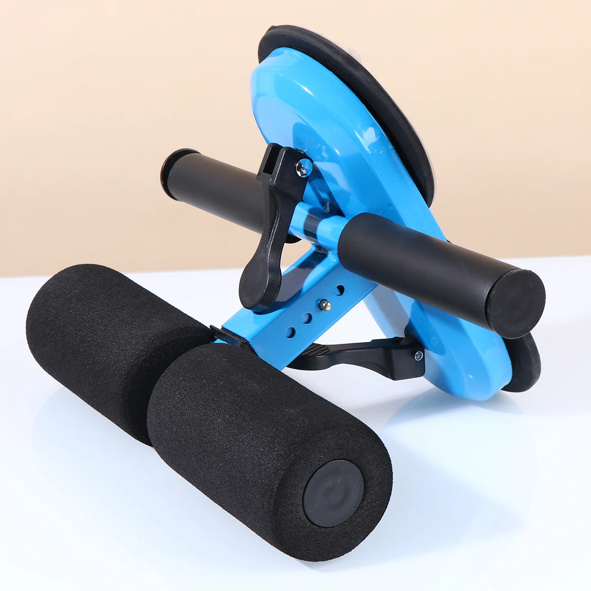 Ventosas herramienta de entrenamiento muscular de piernas asiento asistente Abdominal cintura vientre ejercicio Fitness Bar