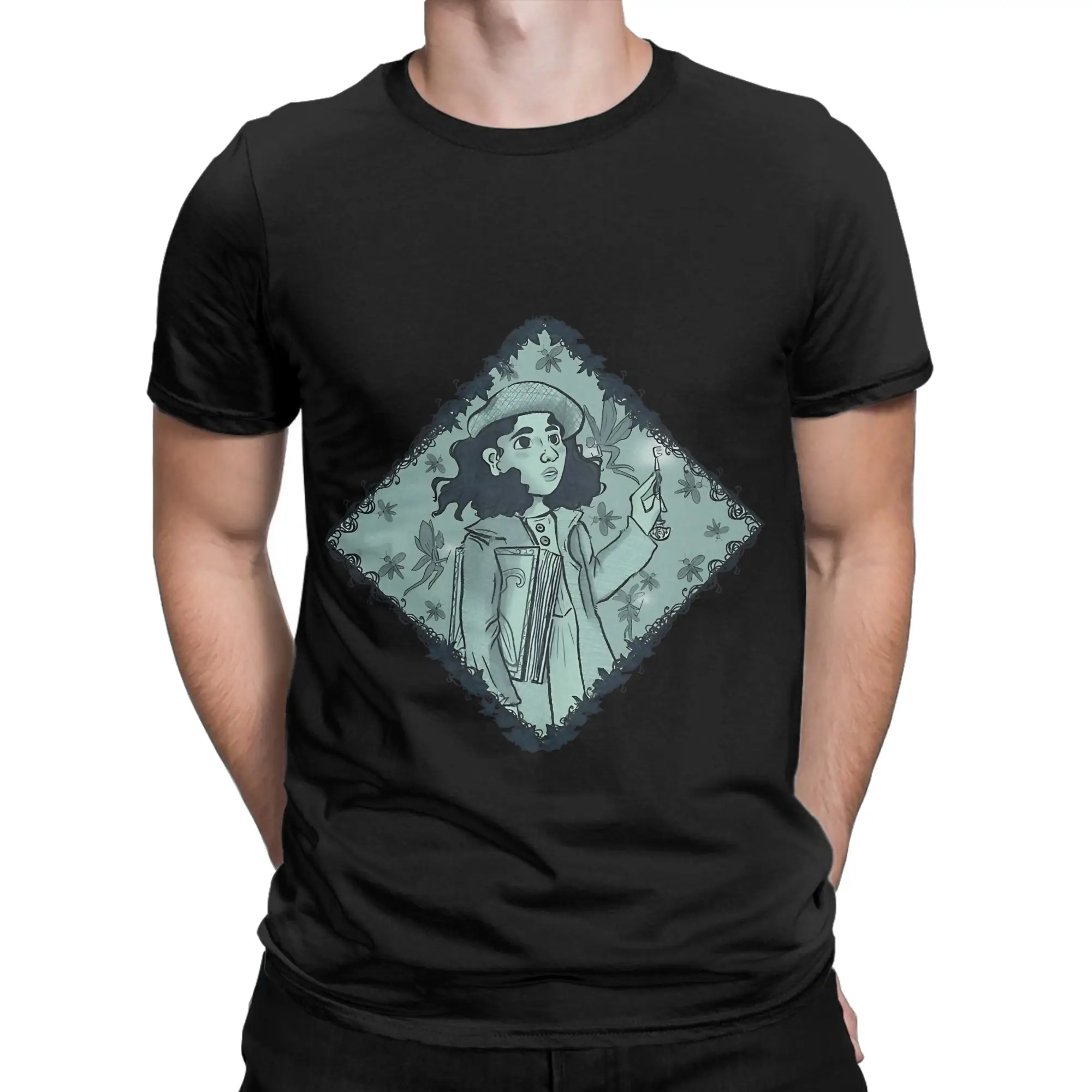 Pans Labyrinth Ofelia Green Classic Shirt Funny 100% Cotton T-Shirt pans labyrinth Tees Tops For Men