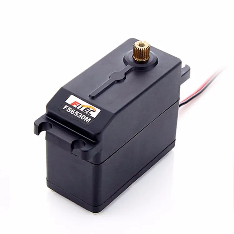 Shenzhen Feetech/Fitec FS6530M 30kg Metal Gear Analog Servo for 1/5 Scale RC Buggy Car/articulated Toys/fpv Drone Kit