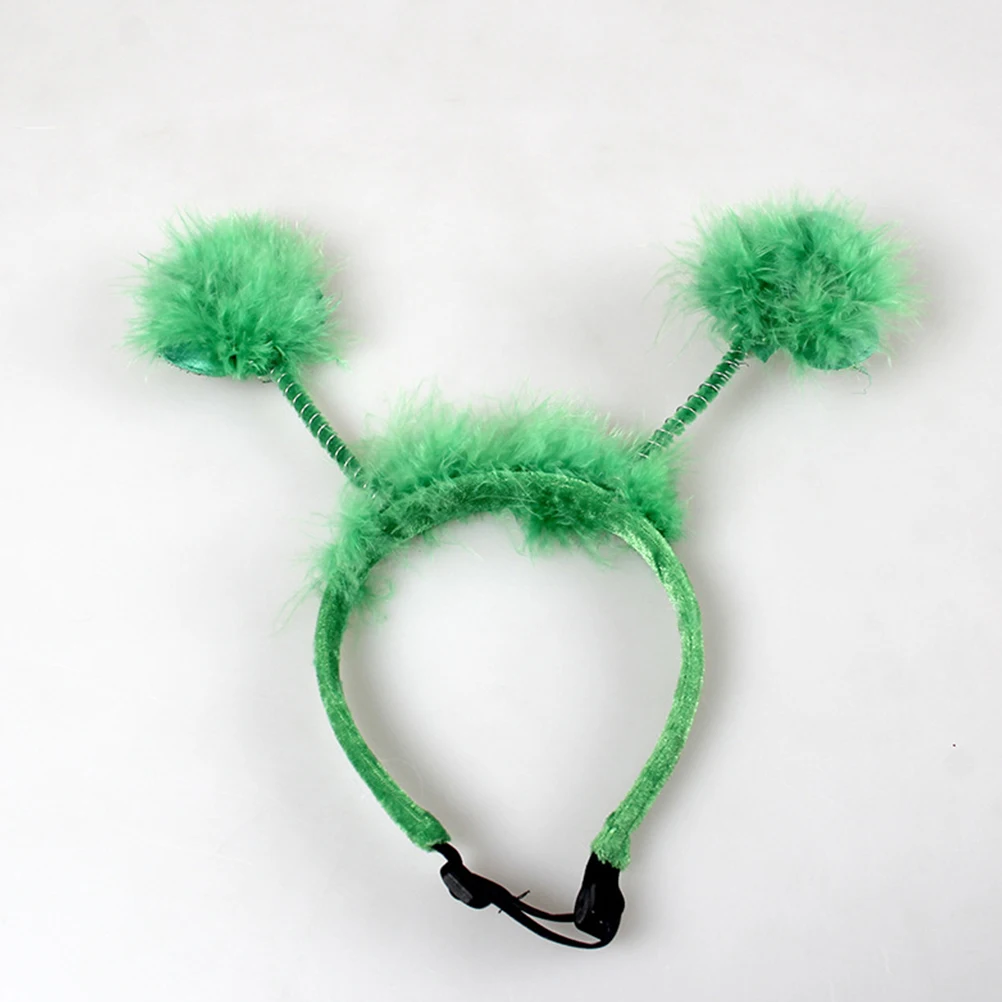 

Fashion Pet Headdress Puppy Headband Adjustable Dog Costume Hair Band Grass Design Festival Decoration For Cats Dogs Green