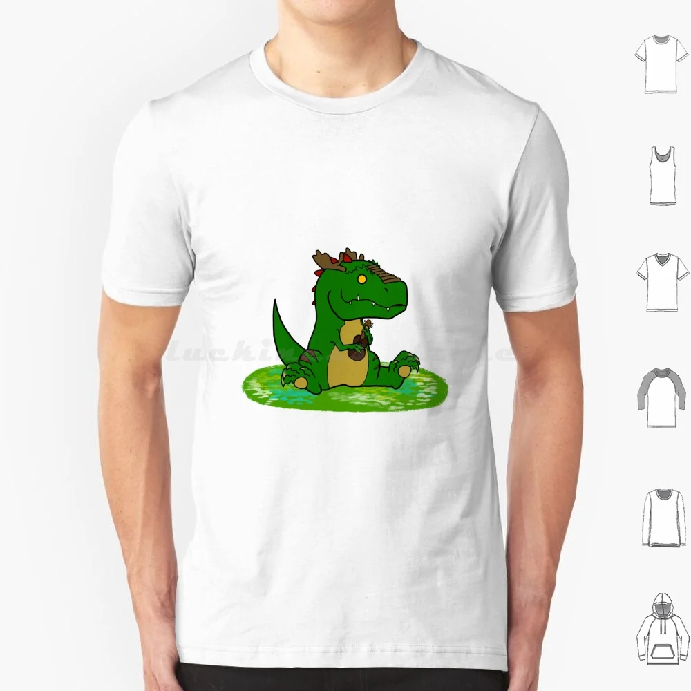 

Футболка Archie The Moose для мужчин, женщин и детей, 6xl, милый динозавр укулеле, лось