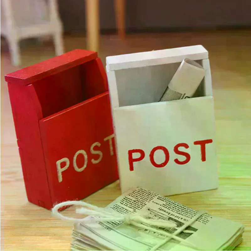 ชุดหนังสือพิมพ์จิ๋วสไตล์เรโทรสำหรับบ้านตุ๊กตา 1/12 ของเล่นจำลองแบบเฟอร์นิเจอร์ตกแต่งบ้าน