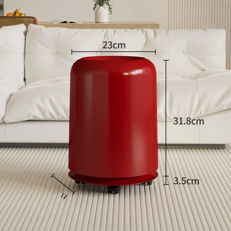 

Большая вместительная полукруглая корзина для мусора для гостиной, для домашнего использования, простая, высококачественная, роскошная, новая модель 2025 года, классическая.