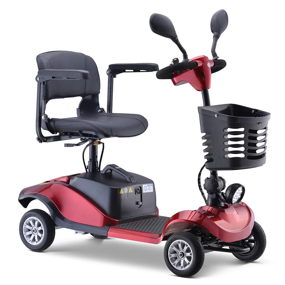 New Design Premium Portable Electric Mobility Scooter Electric 4 Wheel Off Road Free Classics Mobility Scooter For Elderly