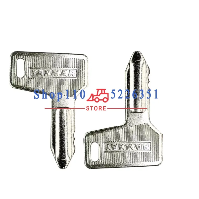 1/5/10 Pieces 301 for Yanmar VIO15  VIO15-2 VIO17 Excavator Ignition Key Engineering Vehicle Accessory