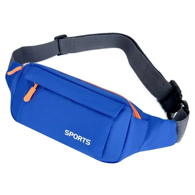 Multi Colors Chest Bag 2023 New Unisex Wide Belt Zipper Sports Waistpack Casual Fashion Cycling Running Fitness Storage Bag