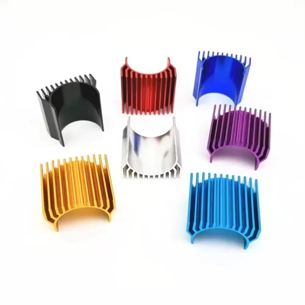 1pc 36mm Motor Cooling Heat Sink Heatsink Top Vented 540 545 550 Size For 1/10 RC Car Buggy Crawler RC Boat view 3