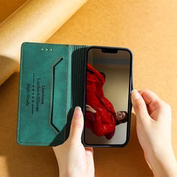 Anti theft celular Leather Case For Samsung Galaxy S23 Phone Cover Original Book Skin Samsung S23 Ultra Galaxy S23+ S 23 Case