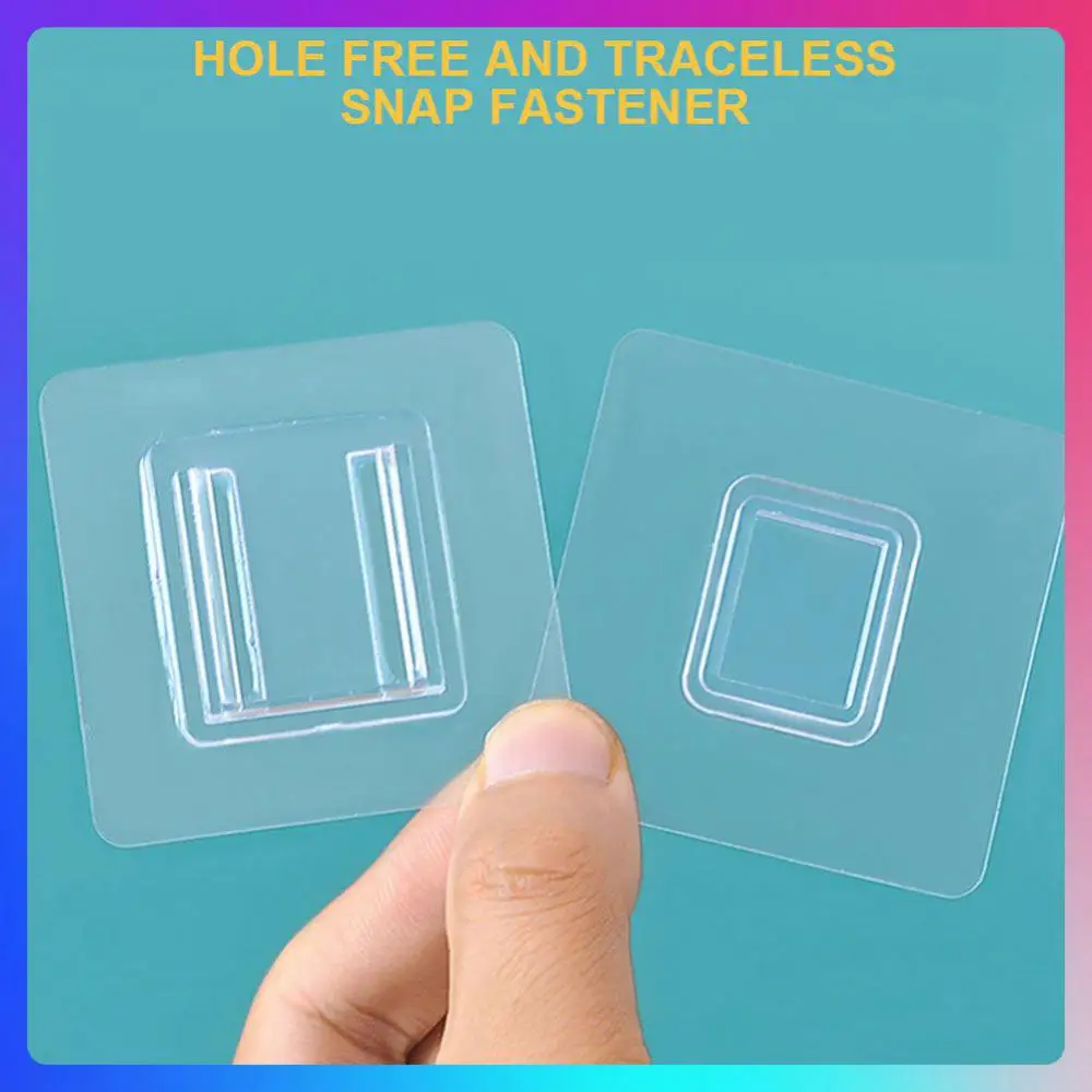 Strong Non-marking Seamless Adhesive Hooks Seam Adhesive Storage Rack Waterproof And Oilproof Wall Mounted Hanging Shelf
