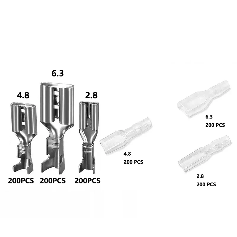 2.8MM/4.8MM/6.3MM Plug-in Wiring, Cold Pressed Terminal Plug Spring, Cold Pressed Terminal Plug Spring Sheath