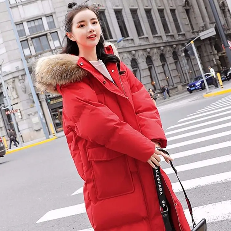 winter Long Down Coats Women's Down Jacket 2024 Feather Coat Korean Woman Coat Women's Winter Jacket Large Size Jacket for Women