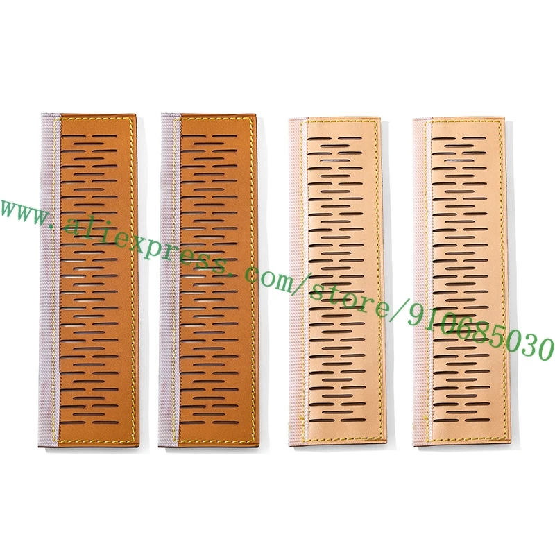 

1 пара перфорированных дышащих кожаных протекторов, защитная накладка на петлю для скоростной сумки, сумки-тоут с ручками, набивка Vachetta