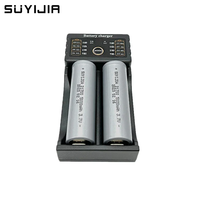 Original 21700 3.7V 5000mAh Rechargeable Li-ion Battery for Camera Flashlight Microphone Shaver Toy Replacement Battery