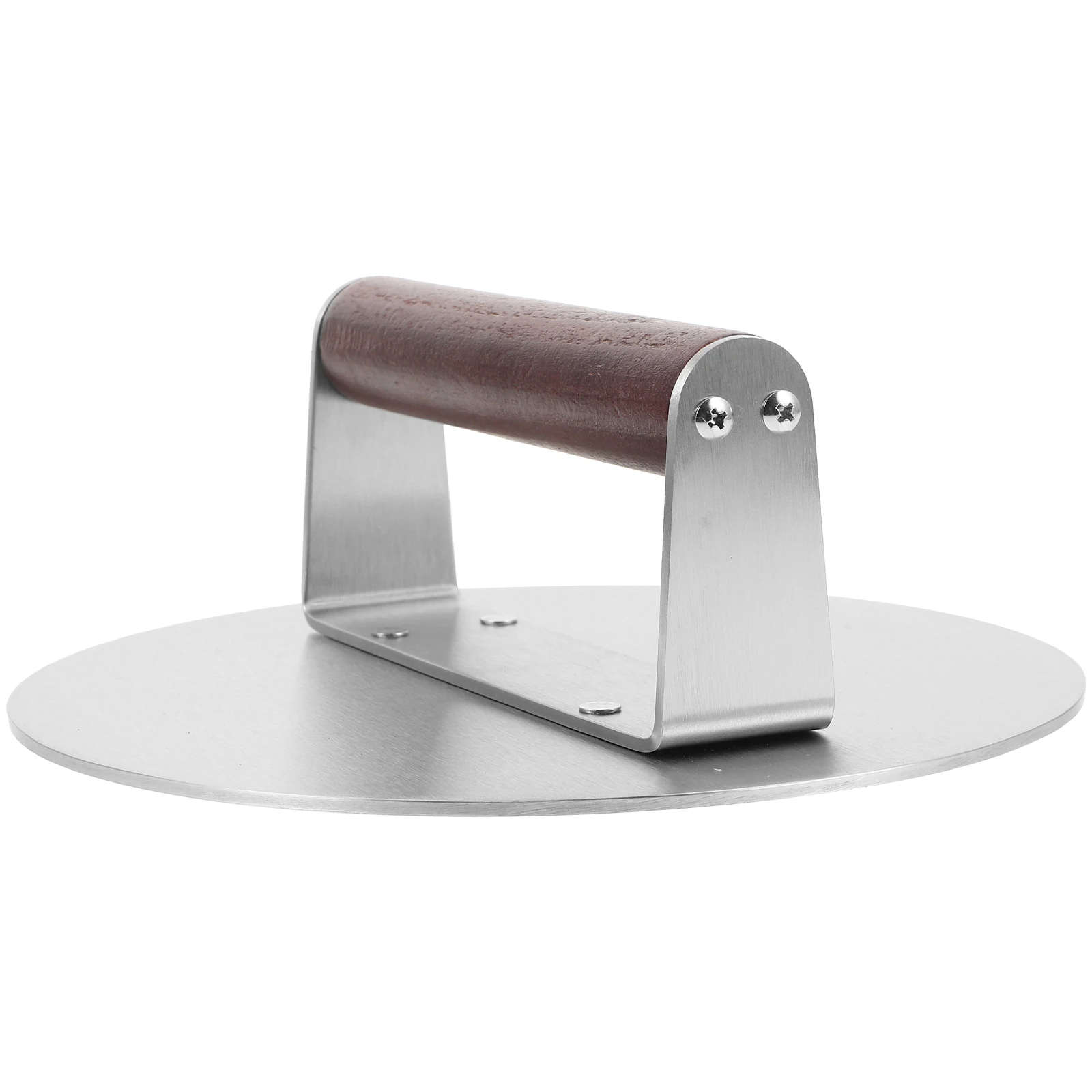 

Press Stainless Steel Meat Pie Press Home Patty Making Tool Kitchen Gadget Smash Burger Presser Handle Burger Smasher