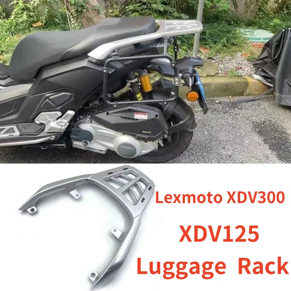 

New Fit Lexmoto XDV300 Motorcycle Accessories Tail Box Bracket Support Bar Bracket Rear Luggage Rack For Lexmoto XDV300 XDV125