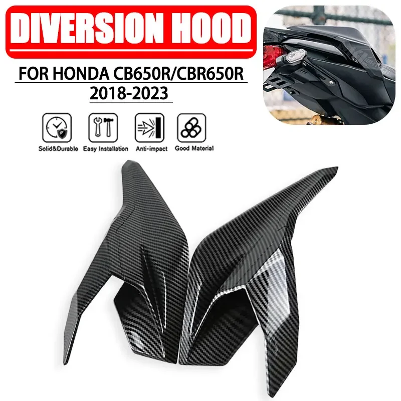 For HONDA CB650R/CBR650R 2018-2023 Motorcycle single seat rear special kit rear decorative diffuser