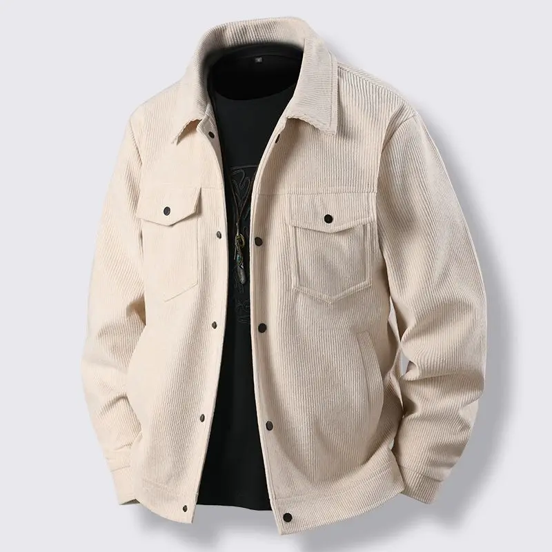 

​Trendy Oversized Denim Coat for Men 2025 Floral Animal Print Workwear Jacket Casual Layering Piece for School Streetwear​