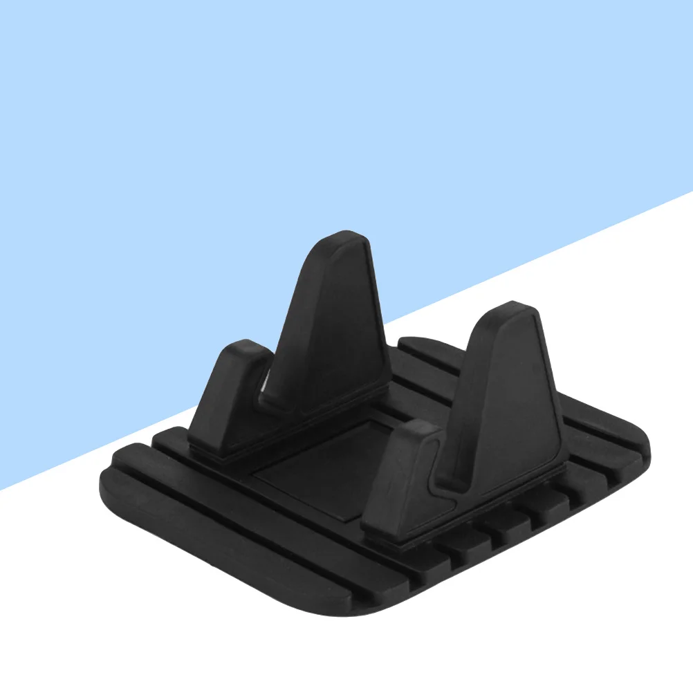 Phone Holder Silicone Rubber Hook Design Car Dashboard Mount Stand For Smartphones Gps Navigation Bracket Pad Mat