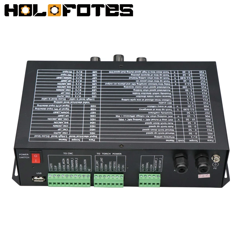 CNC Plasma Controller kit Fangling F2100B 2Axis Flame Cutting Machine CNC Plasma Cutting Machine THC1621 Torch Height Controller