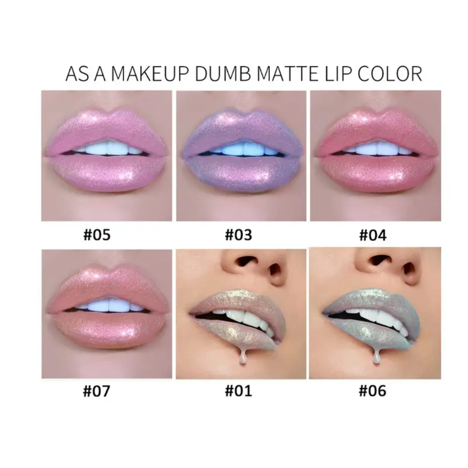 Moisturizing Glitter Lip Gloss with Long-lasting Glossy Finish for Hydrated Lips - Lipstick and Lip Balm Combo