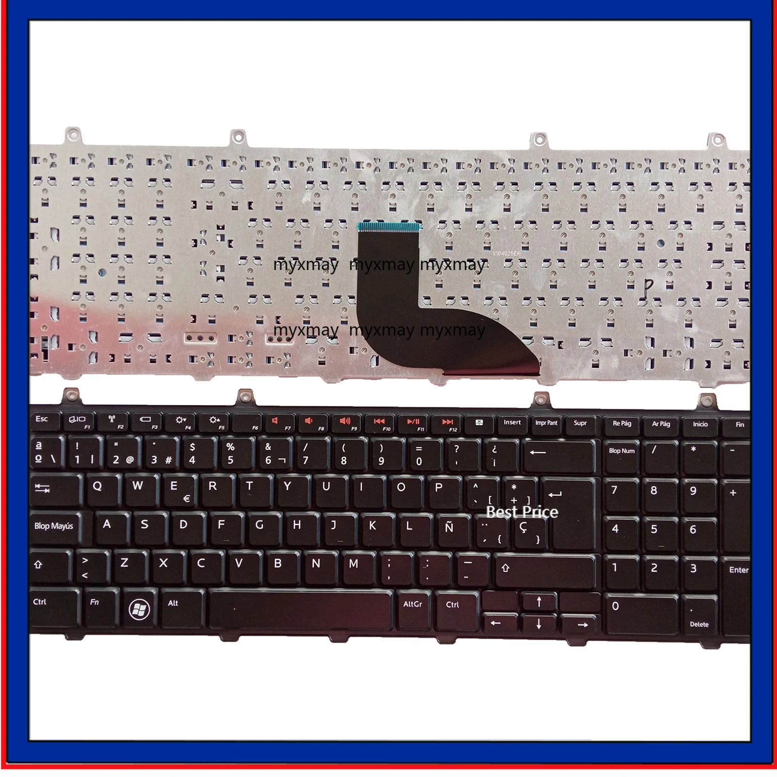 

Клавиатура SP для Dell Studio 17 1749 1747 1745 L701X/DE188-EU