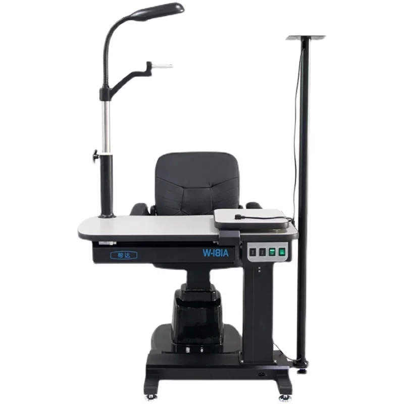 For W-181A Automatic Optometer Combination Table Electric Lifting Table Glasses Store Optometry Combination Tabl