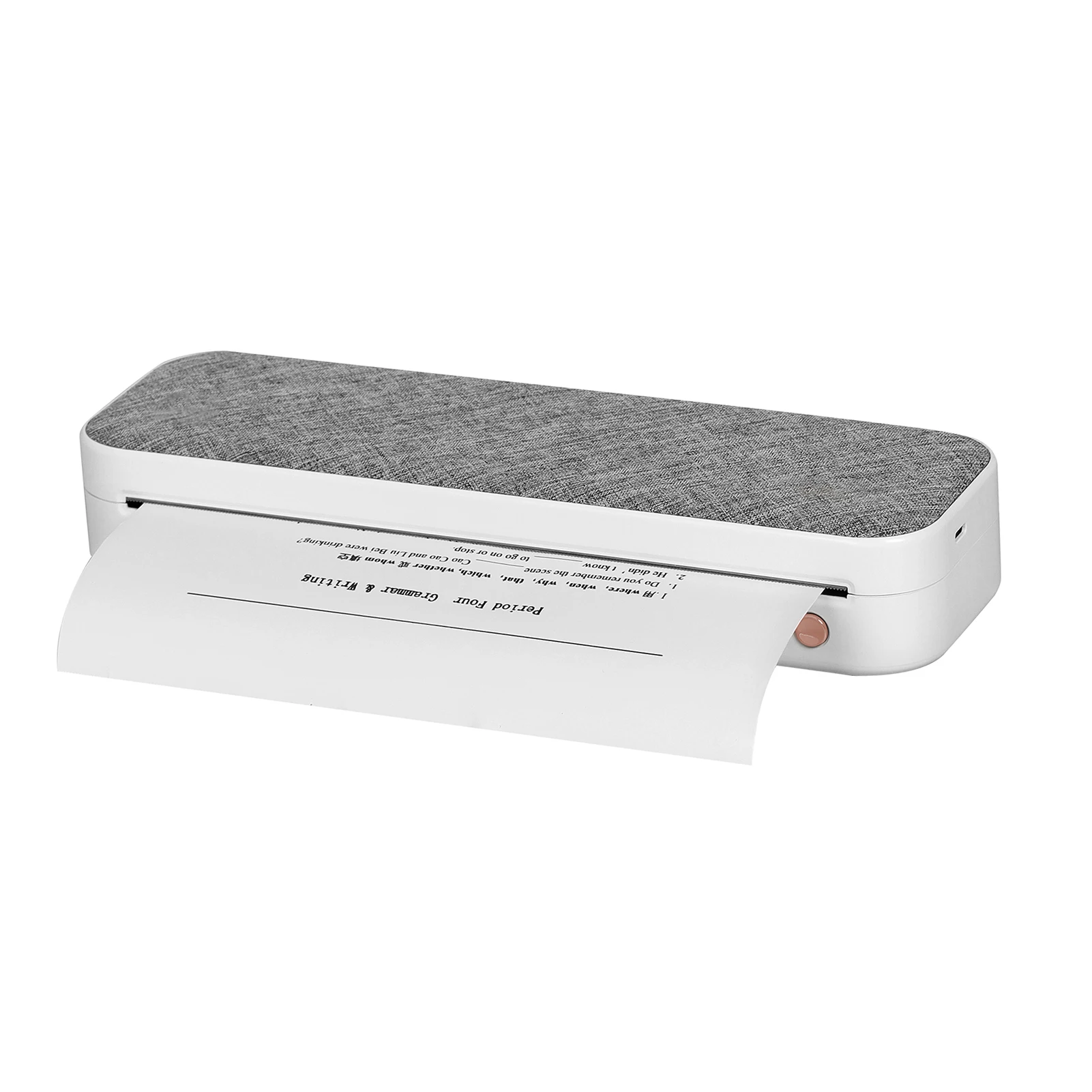 

Mobile 210mm Mini Mobile Photo Printer USB Bluetooth Connection A4 Paper Printer Direct Thermal Transfer Wireless Photo Printer