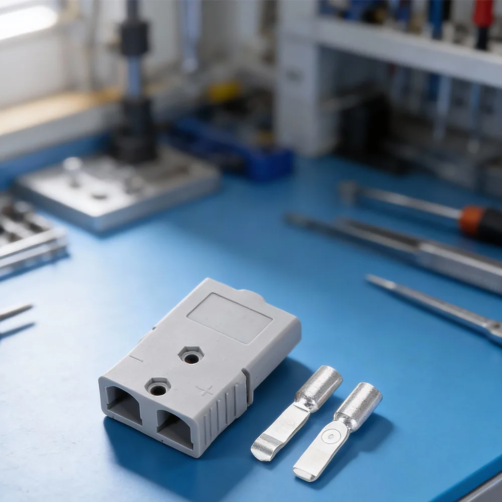 4pcs 75A Dual Stage High Current Connector for For new Energy Systems with 2P 2 Pin Design AC600V Rating for Lithium Ion Battery