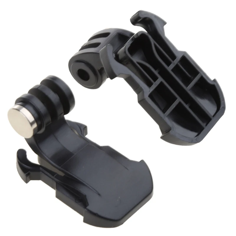 2pcs J Hook Buckle Chest Strap Belt Helmet Base Mount for GoPro Hero 7 5 6 Black