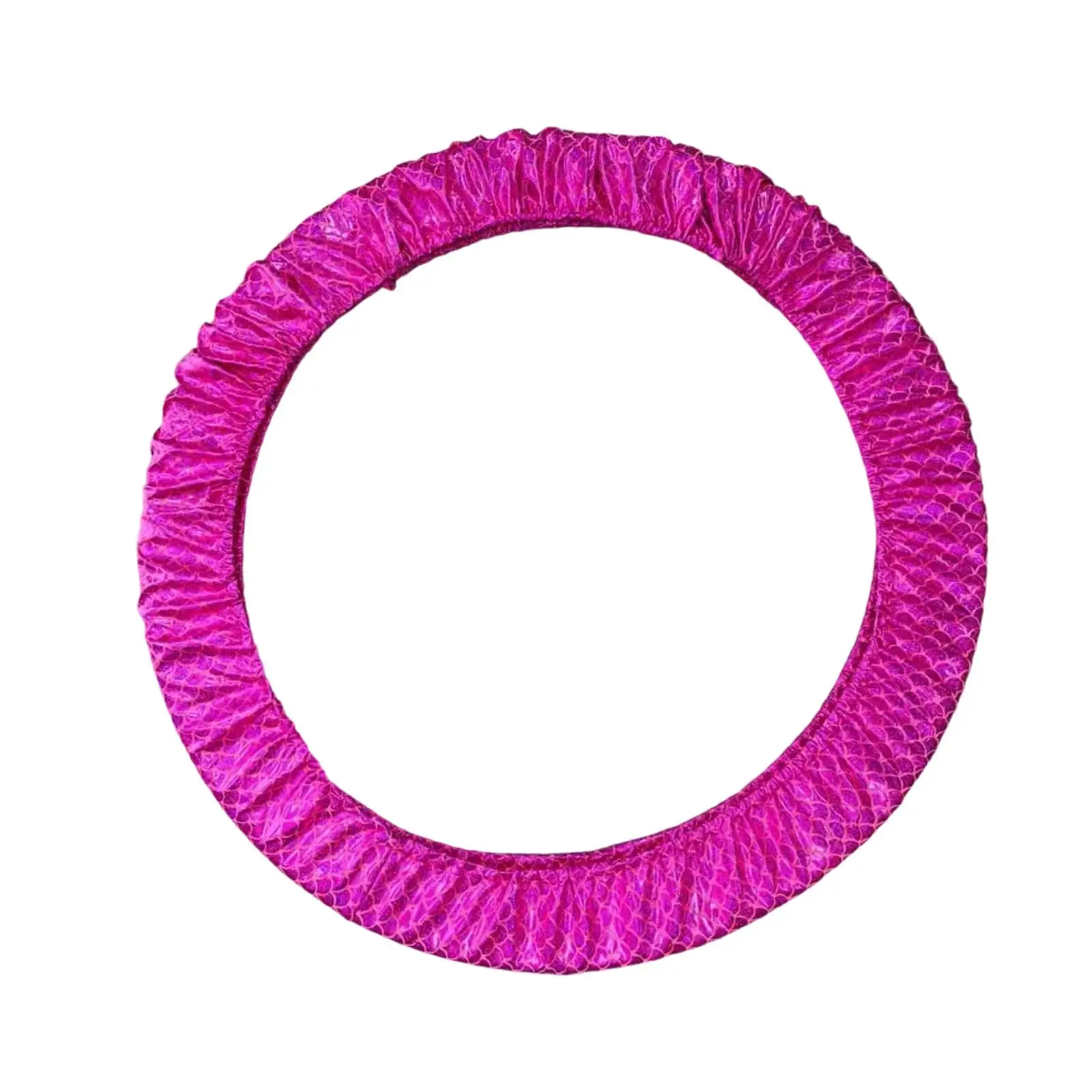 Funda protectora para aro de gimnasia rítmica, de poliéster resistente, para entrenamiento con aros de gimnasia.