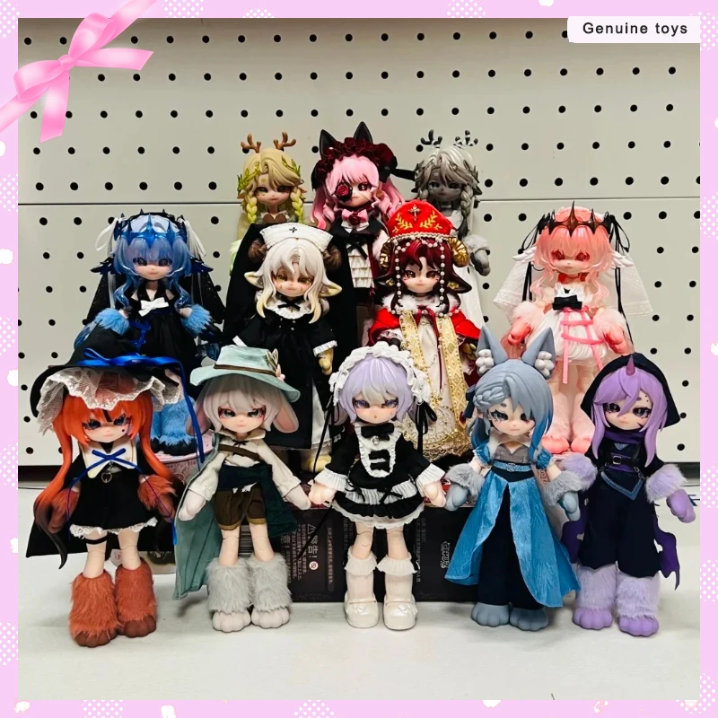 

Подлинная 12-точечная Bjd, предназначенная для Луны, загадочная слепая коробка, движущиеся куклы, украшения, креативные куклы, игрушки ручной работы, праздничные подарки