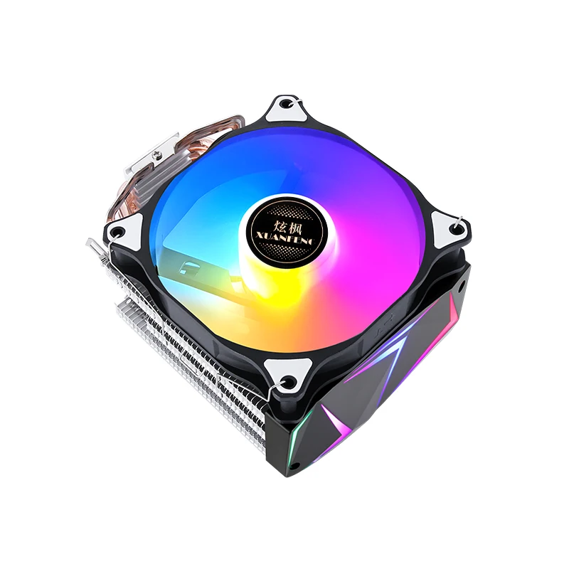 XUANFENG 120mm Fan Cpu Cooler 4/6 Heat Pipe Compatible x79/x99/i5/i7/AM4/AM3 LGA2011-3 1200 115X 1700 Computer Cooling Equipment - view 3