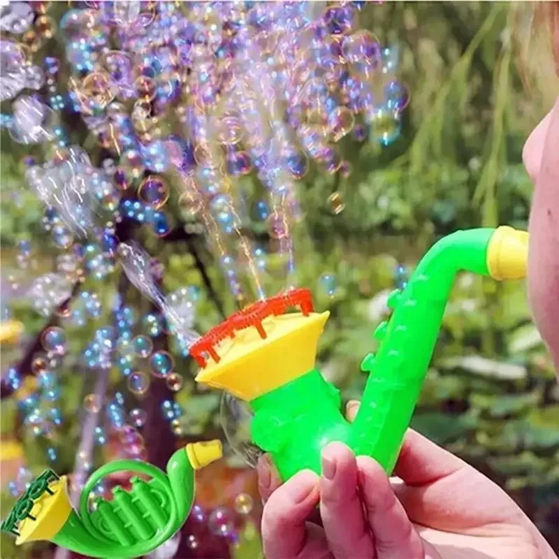 Jouets de soufflage d'eau, souffleur de bulles pour enfants en plein air