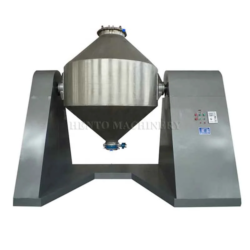 【HOT】Professional Supplier Industrial Double Cone Mixer / Double Cone Rotating Vacuum Dryer / Rotary Sugar Dryer
