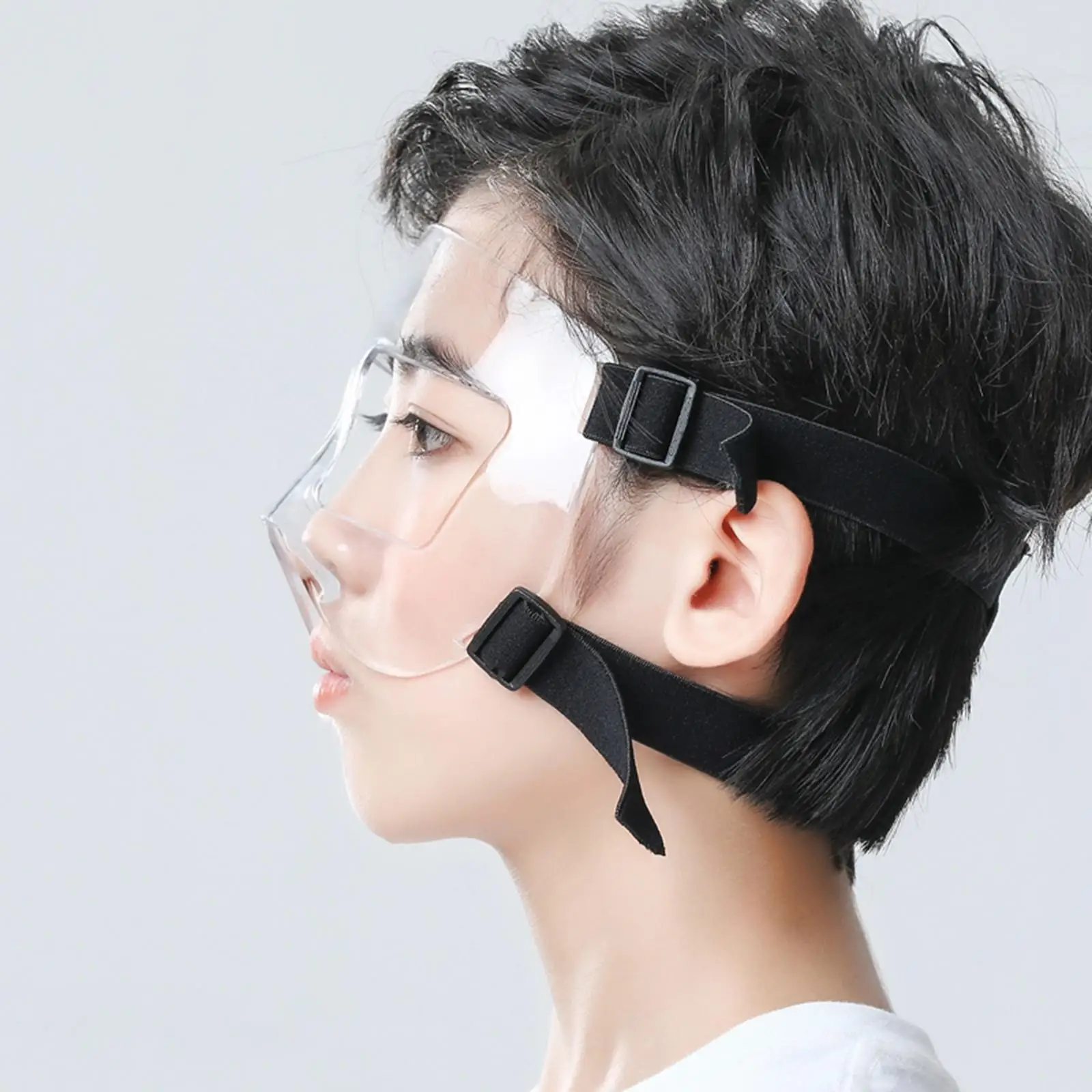 Crianças máscara de basquete capa protetora facial futebol nariz guarda basquete máscara facial para exercício festa futebol treino