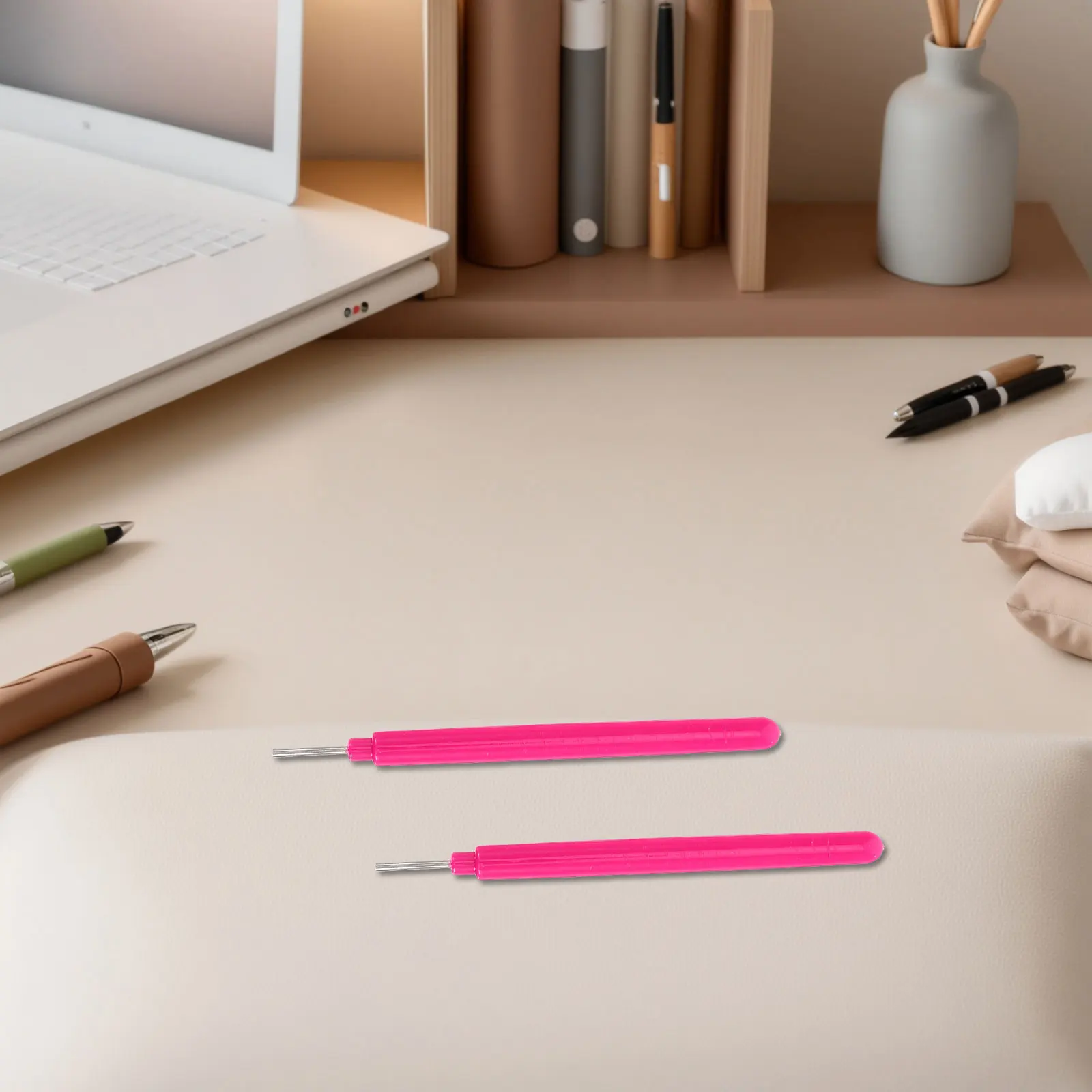 16 قطعة طقم أدوات لف الورق متعدد الألوان مشقوق الشباك القلم قبضة مريحة لصنع البطاقات DIY بها بنفسك زينة ورقة لوازم الفن #6