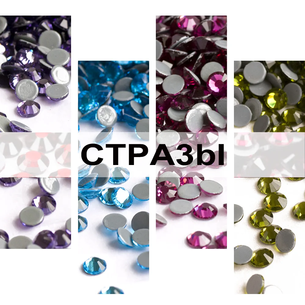 

Different Colors Hotfix Glass Rhinestones DIY Crafts Jewelry Beads Decorations Iron On Crystal Stones For Sewing Garment Cap