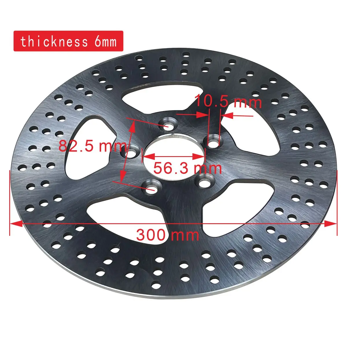 

Motor Rear Brake Disc Rotor For XL883 Sportster Low 883 07-16 XL883L Superlow XL883N Iron 883 14-18 XL883R Roadster 883 00-13