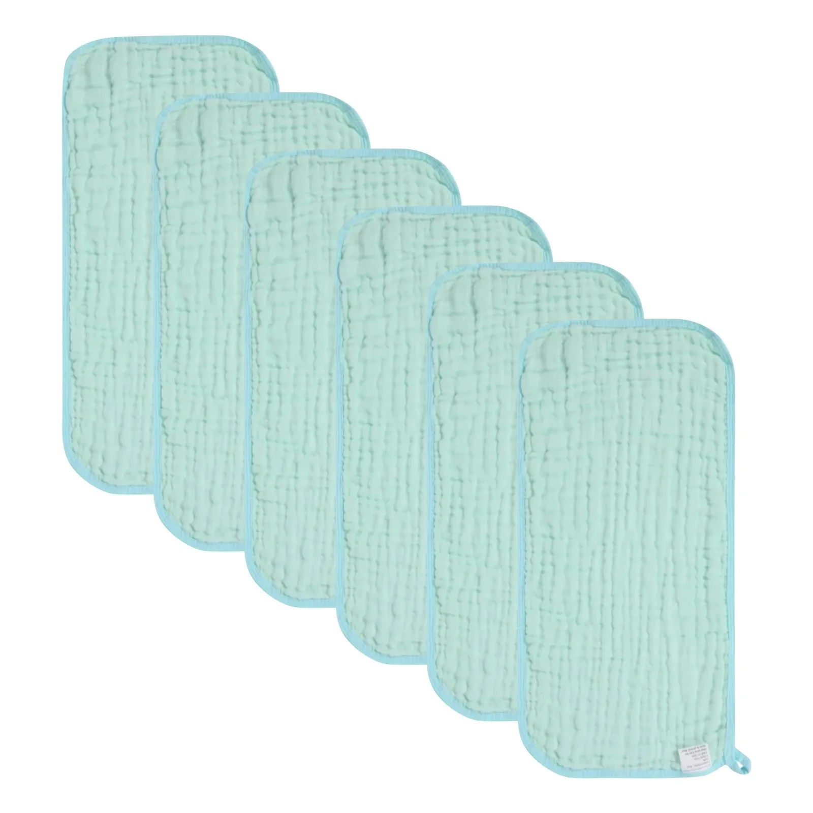 

6 шт./упаковка, детское полотенце для мытья лица, 10 х20 дюймов