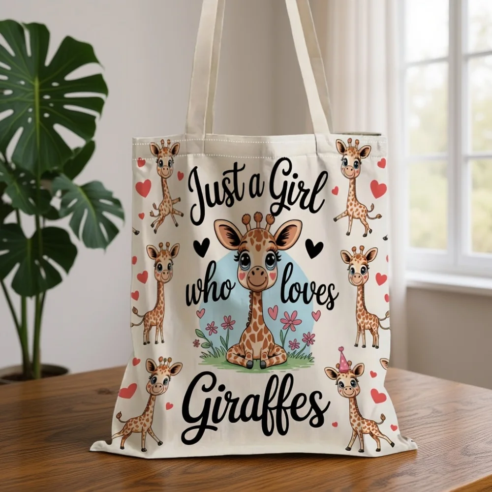 Canvas Tote Bag - Unisex Cute 