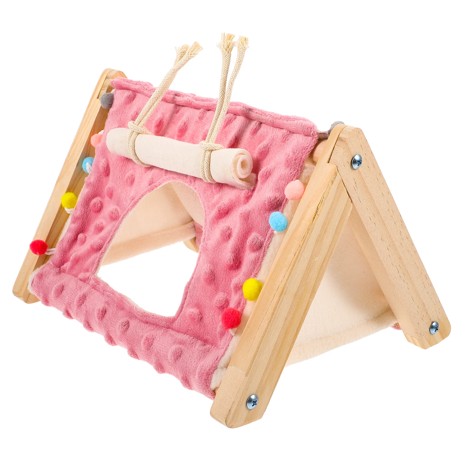 

Pet Tent Hamster Hideout Small Animal Nest Guinea Pig Bed Habitat Toy House Christmas