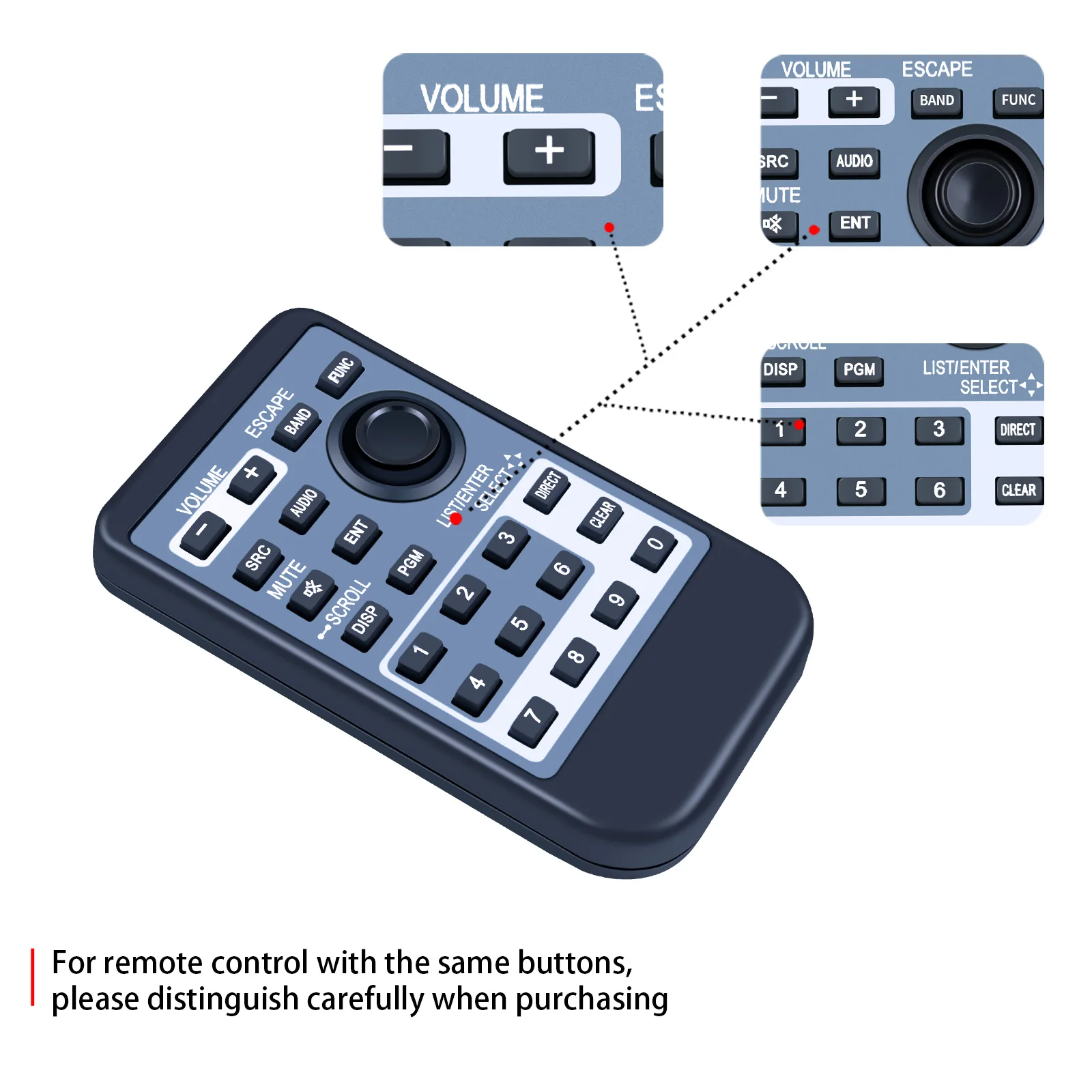 新しい CXC9113 リモコンパイオニア DEHP6000UB FHP800BT カーオーディオ受信機