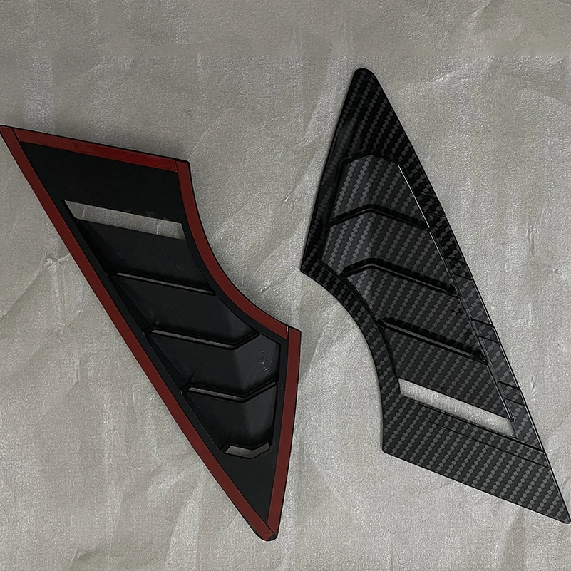 

For Kia Cerato 2014-2017 K3 Forte Front Triangular Window Blind Shades Louver Vent Cover Sticker Trim Car Styling Accessories